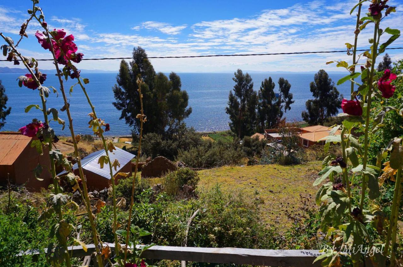 Tikawasi Homestay Comunidad Pueblo Isla Amantani Jose Luis Ocosuyo ภายนอก รูปภาพ